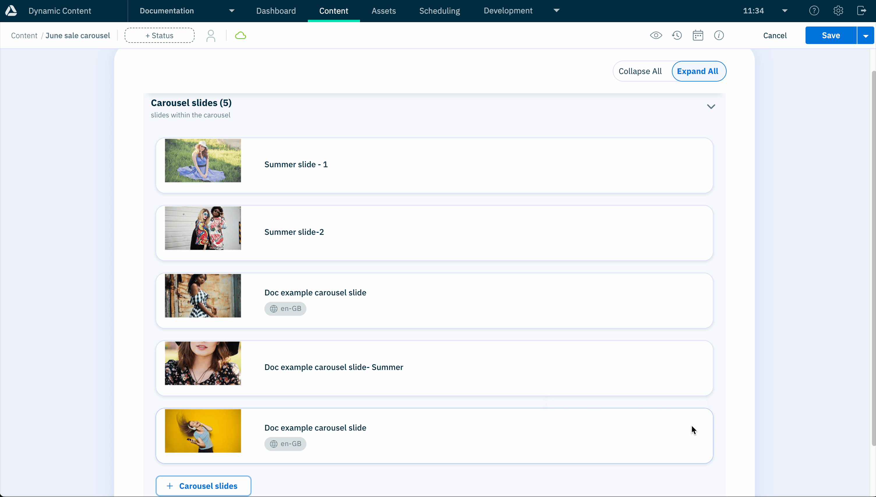 Enhanced look and feel for the authoring experience